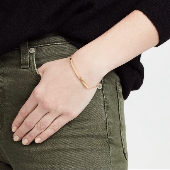 Jennifer Zeuner Bar Bracelet with Diamond - Picture 3 of 10